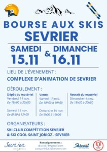 bourse aux skis sevrier 2025